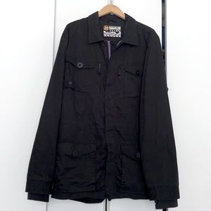Quicksilver black travel jacket
